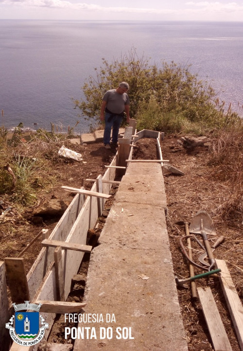 Recuperação de vereda e colocação de 18 metros de tudo de rega | sítio do Lugar – Formiga – Lombada